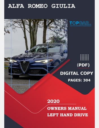 alfa romeo giulia 2020 owners manual